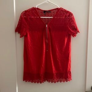 The Kooples red lace top size S